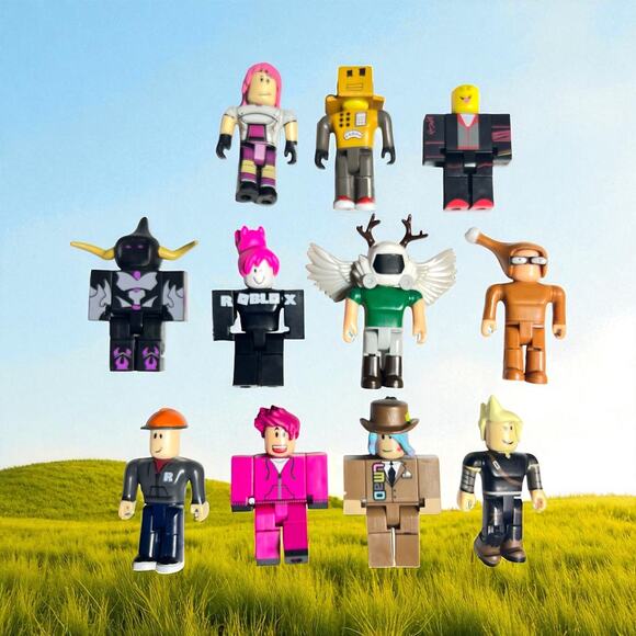 Roblox Jazwares Lot of 11 Series Mini Figures Action Figure Collection Mixed Set - Picture 1 of 6